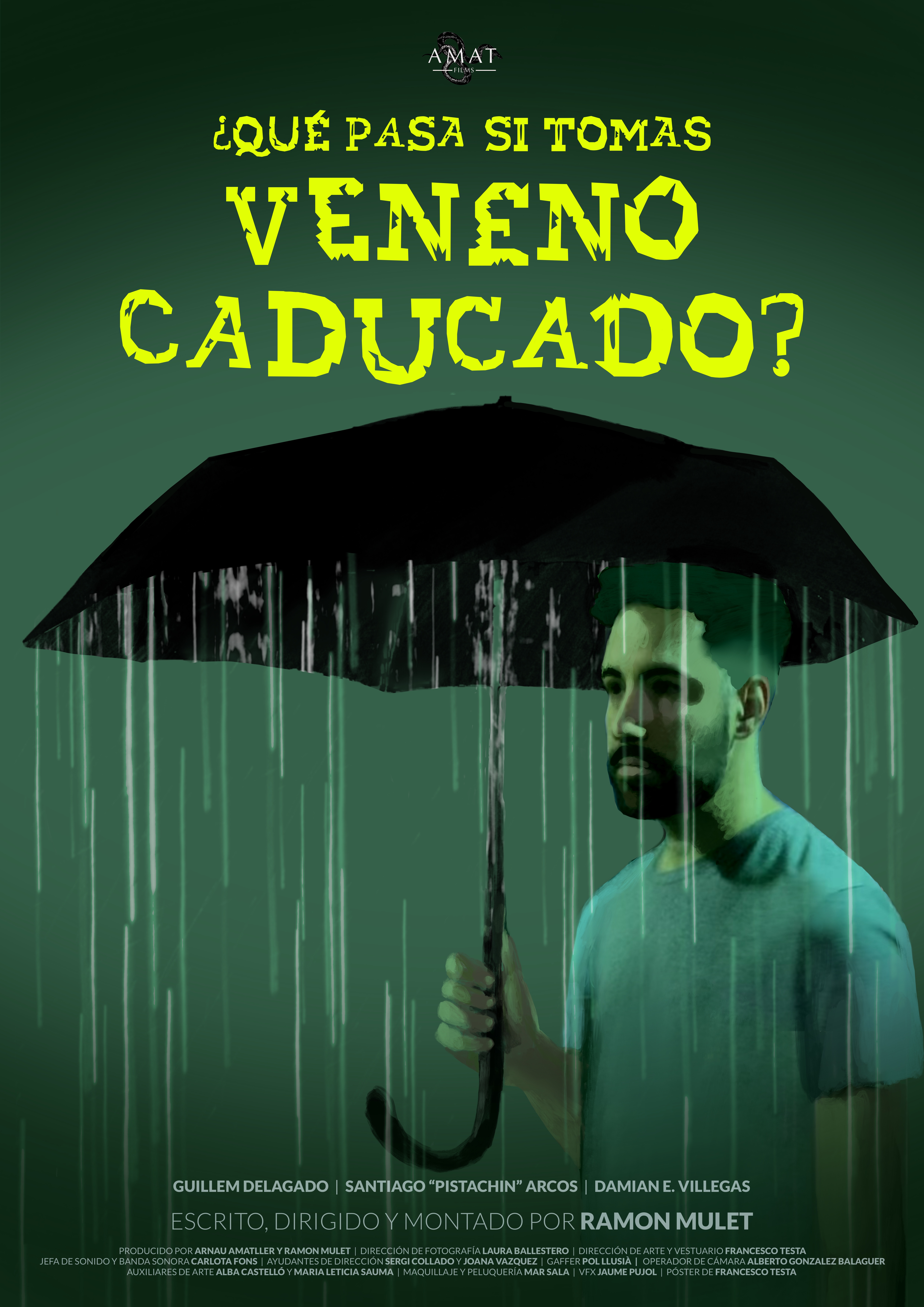 Cartel de ¿Qué pasa si tomas veneno caducado?